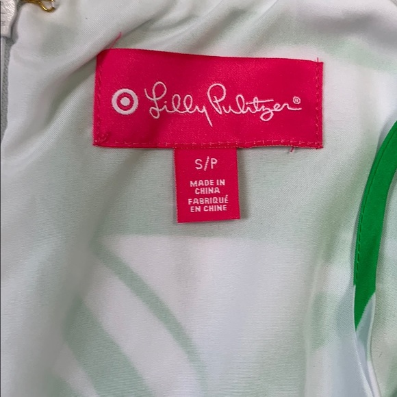 Lily Pulitzer green and white jump suit small - Picture 3 of 3